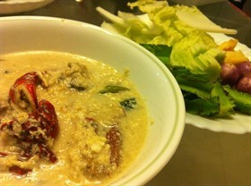 ปูหลนกะทิ