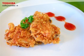 ไก่ทอดซีเรียลกรอบ